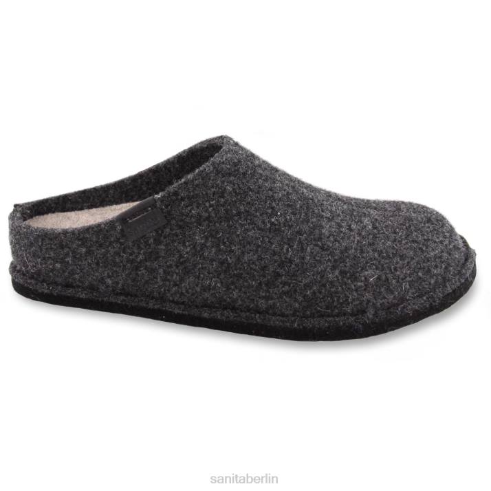Sanita Färöer Frauen Holzkohle FNTH166 Schuhe
