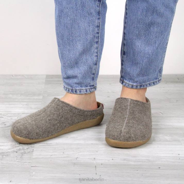 Sanita Hüttenrutsche Frauen Stein FNTH174 Schuhe