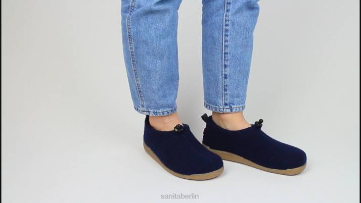 Sanita Lodge-Schuh Frauen Marine FNTH176 Schuhe