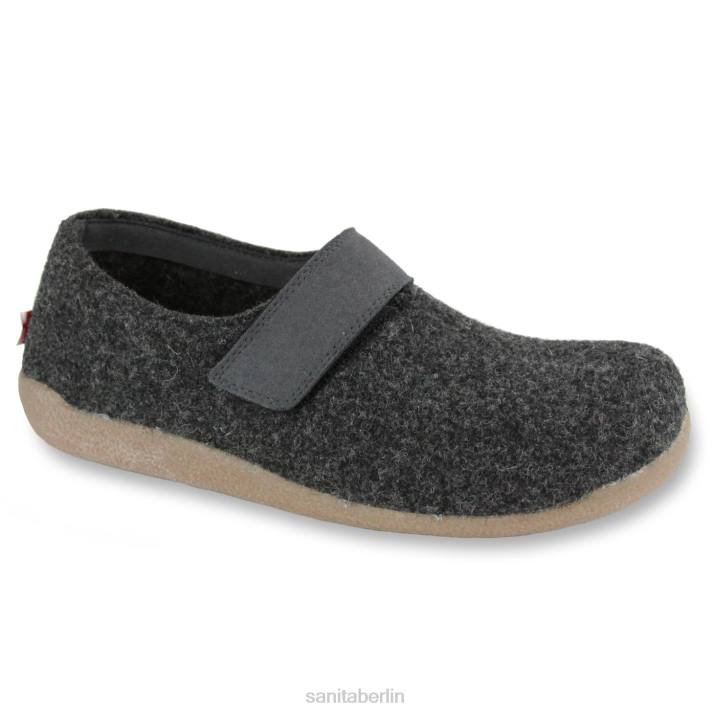 Sanita Varde Frauen Holzkohle FNTH171 Schuhe