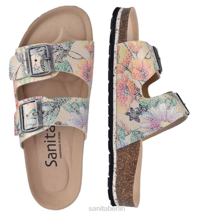 Sanita Ibiza vegan Frauen Beige FNTH123 Schuhe