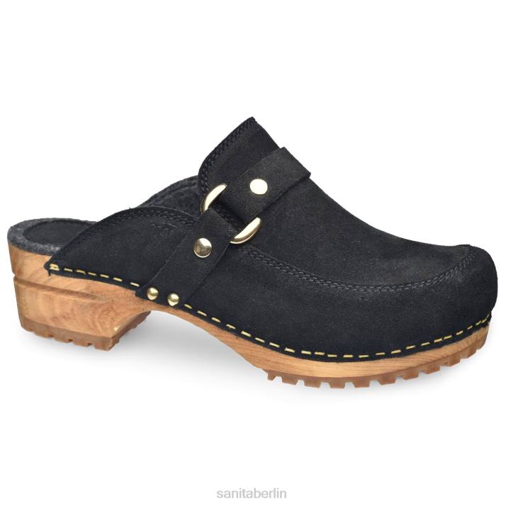 Sanita Lissy Frauen Schwarz FNTH127 Schuhe