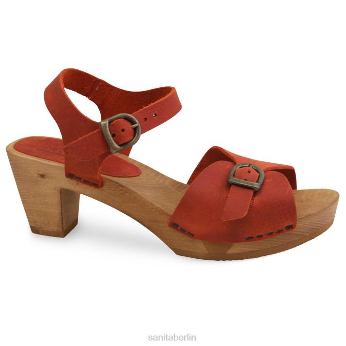 Sanita Tiana Frauen gebranntes Orange FNTH135 Schuhe