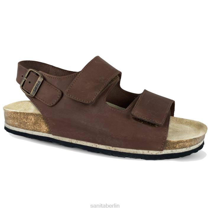Sanita milos Frauen braun FNTH131 Schuhe
