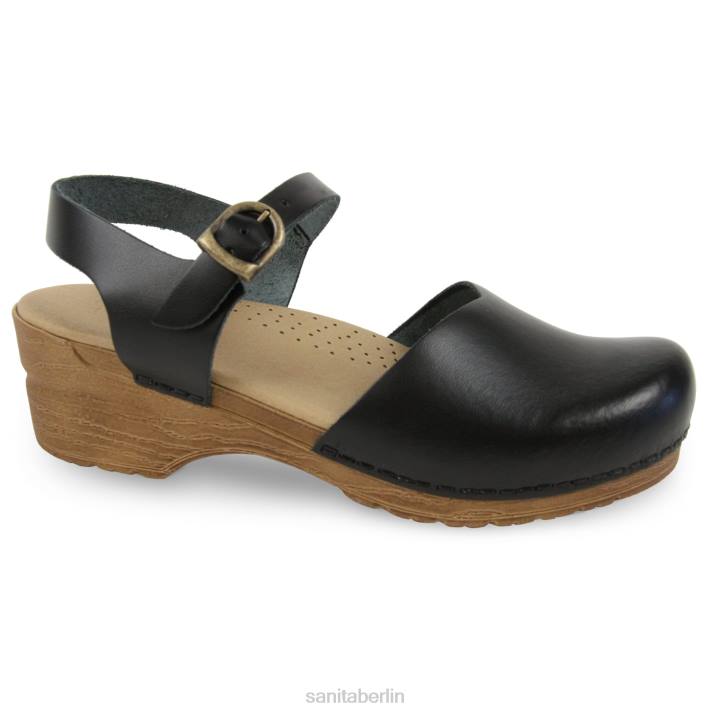 Sanita sansi Frauen Schwarz FNTH132 Schuhe