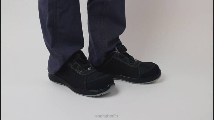 Sanita Kreuz s3 Frauen Schwarz FNTH158 Schuhe