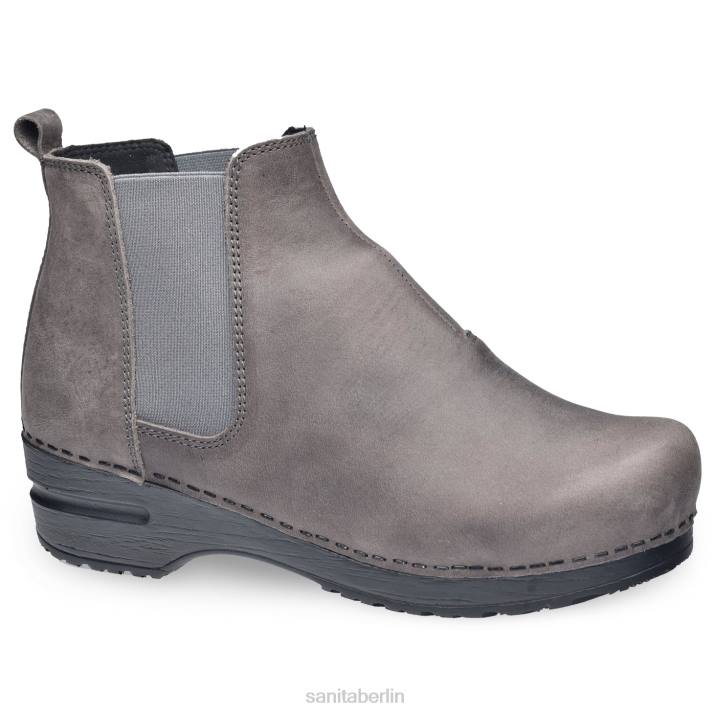 Sanita Hudson Frauen Anthrazit FNTH139 Schuhe