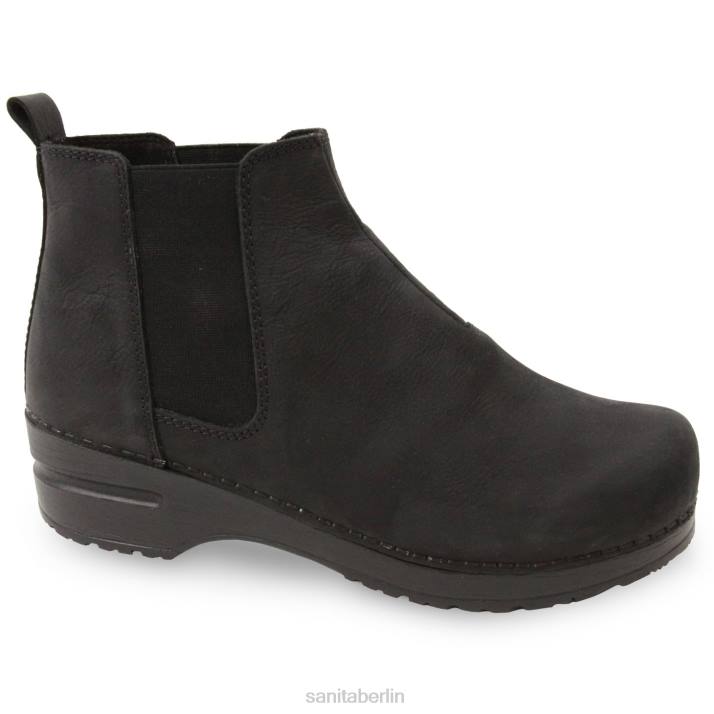 Sanita Hudson Frauen Schwarz FNTH49 Schuhe