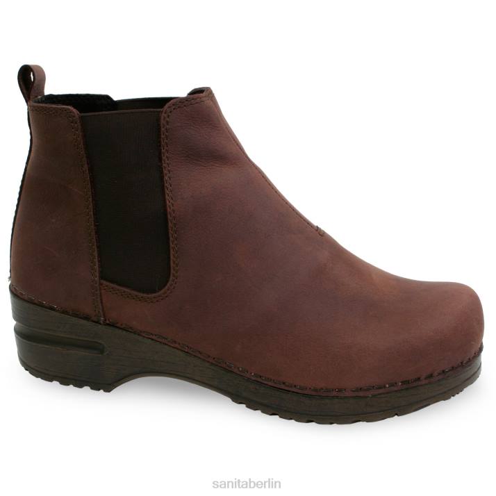 Sanita Hudson Frauen antikbraun FNTH48 Schuhe