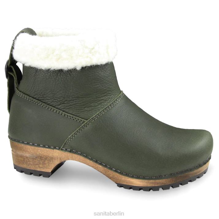 Sanita Silkan Frauen Olive FNTH143 Schuhe