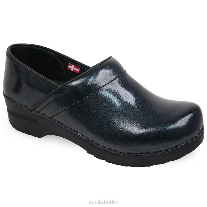 Sanita Bianca Frauen Schwarz FNTH10 Schuhe