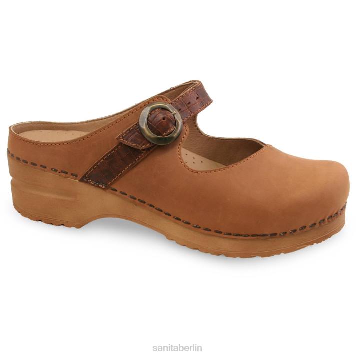 Sanita Chester Frauen Cognac FNTH19 Schuhe