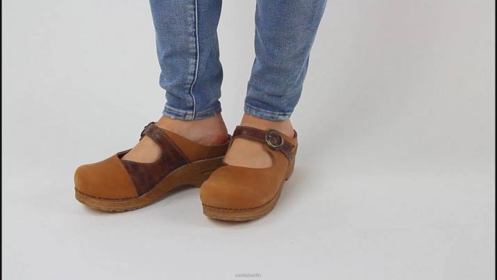 Sanita Chester Frauen Cognac FNTH19 Schuhe