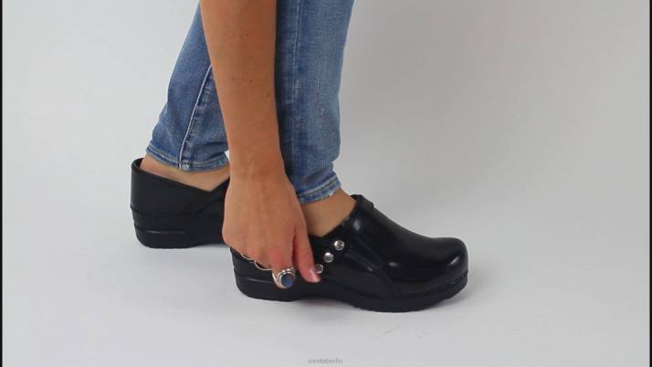 Sanita Cori Frauen Schwarz FNTH21 Schuhe