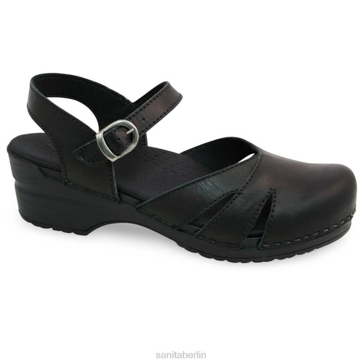 Sanita Margrethe Frauen Schwarz FNTH58 Schuhe