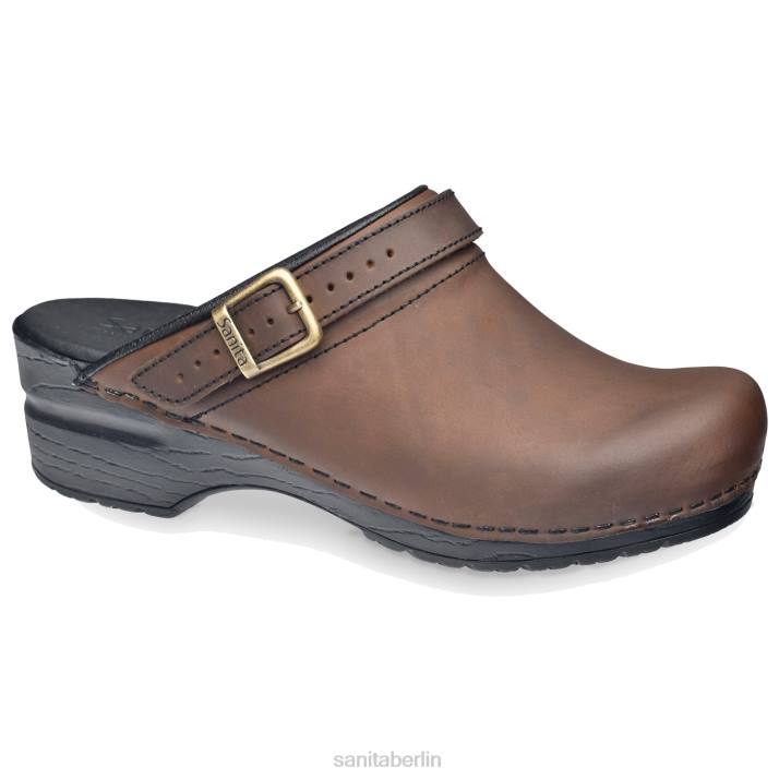 Sanita Morse Frauen antikbraun FNTH68 Schuhe