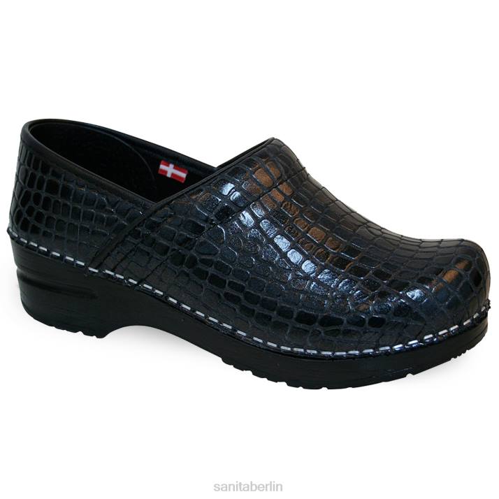 Sanita Mystik Frauen Schwarz FNTH70 Schuhe