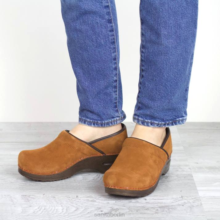 Sanita Nina Frauen Cognac FNTH72 Schuhe