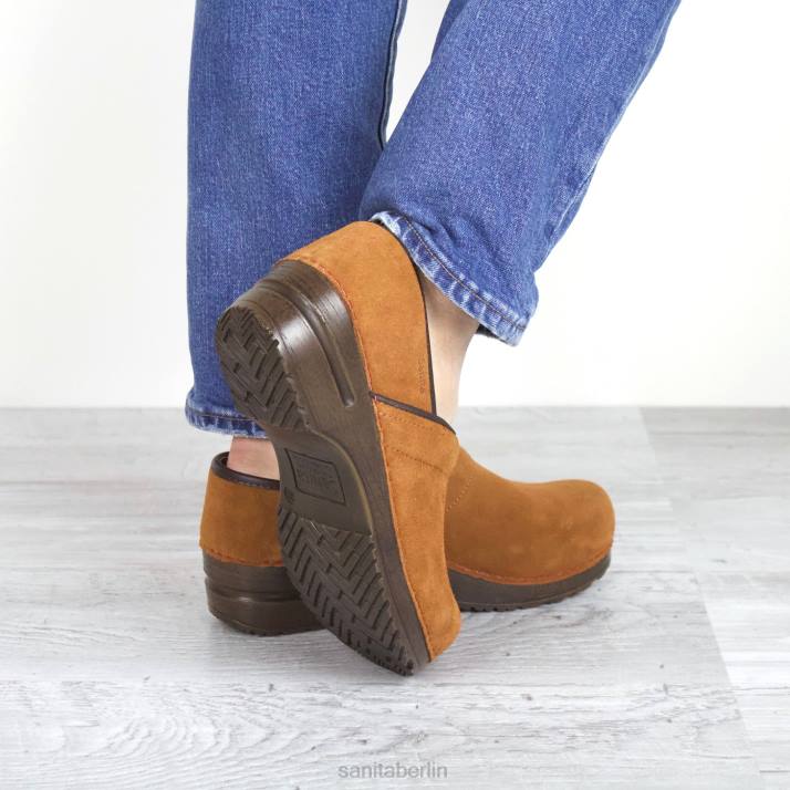 Sanita Nina Frauen Cognac FNTH72 Schuhe
