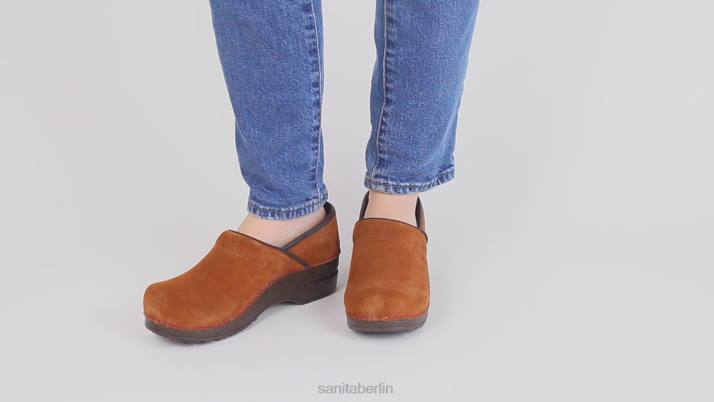 Sanita Nina Frauen Cognac FNTH72 Schuhe