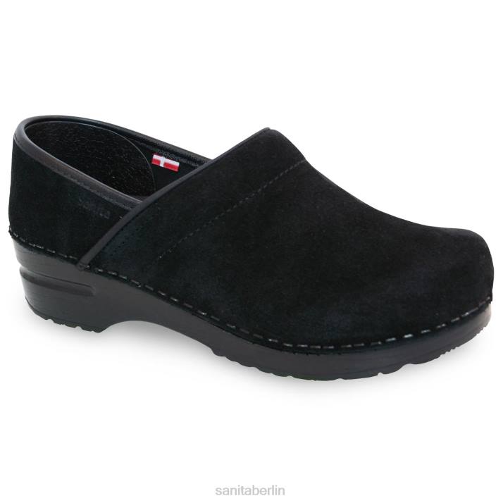 Sanita Nina Frauen Schwarz FNTH71 Schuhe