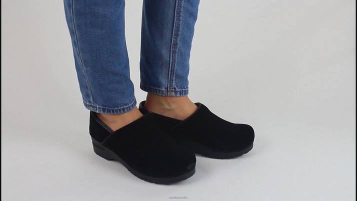 Sanita Nina Frauen Schwarz FNTH71 Schuhe