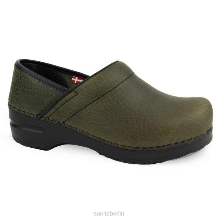 Sanita Original Frauen Olive FNTH85 Schuhe