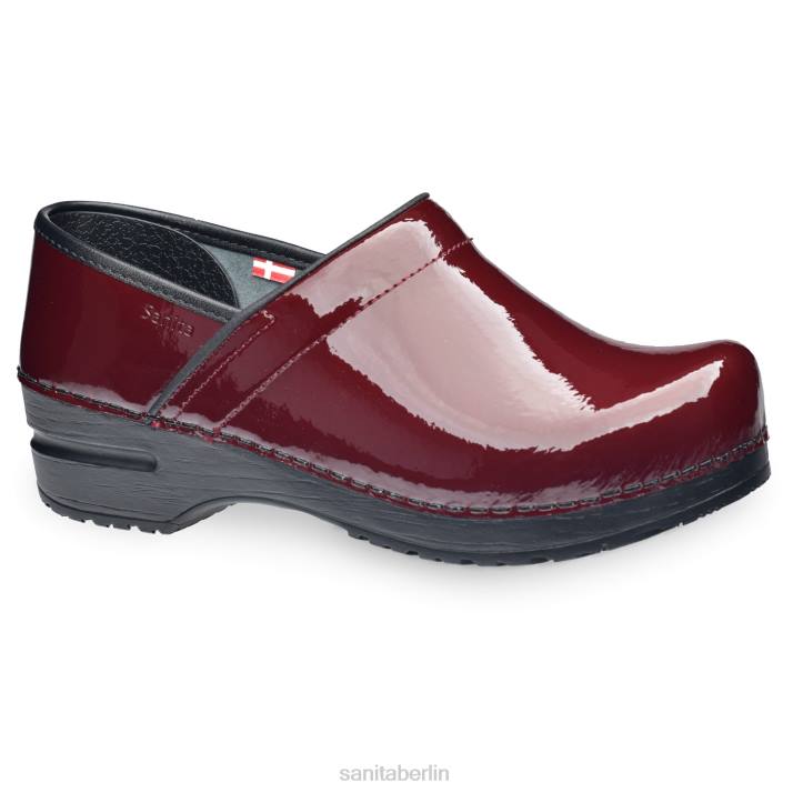 Sanita Profi. Patent Frauen Bordeaux FNTH103 Schuhe