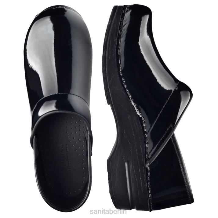 Sanita Profi. Patent Frauen Schwarz FNTH102 Schuhe