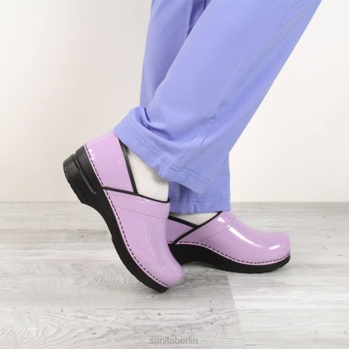 Sanita Profi. Patent Frauen lila FNTH105 Schuhe