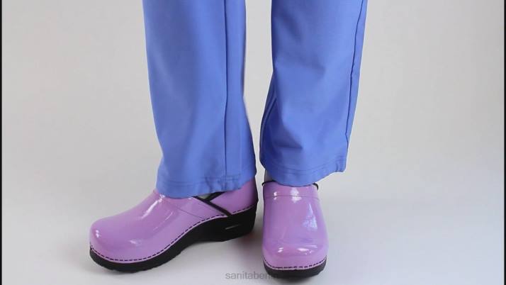 Sanita Profi. Patent Frauen lila FNTH105 Schuhe