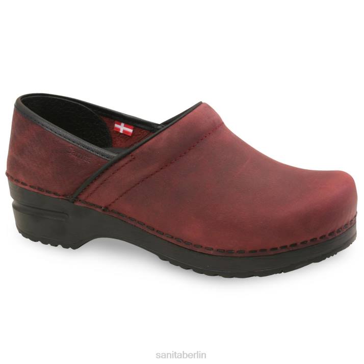 Sanita Profi. geöltes Leder Frauen Hafen FNTH101 Schuhe