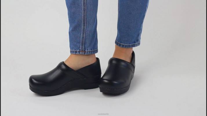 Sanita Profi. pu Frauen Schwarz FNTH108 Schuhe