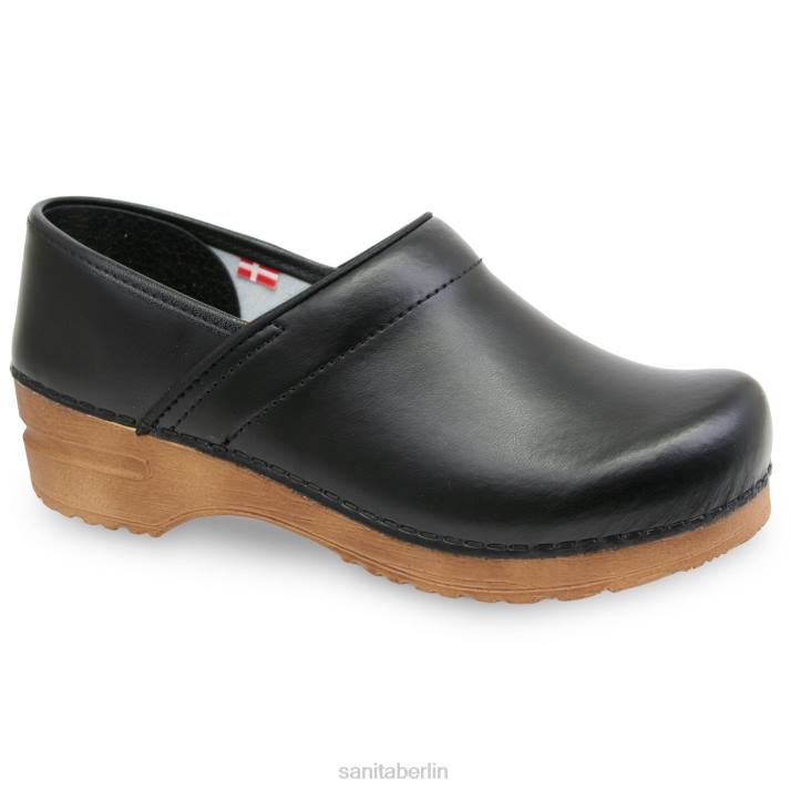 Sanita Profi. pu Frauen schwarz/braun FNTH109 Schuhe