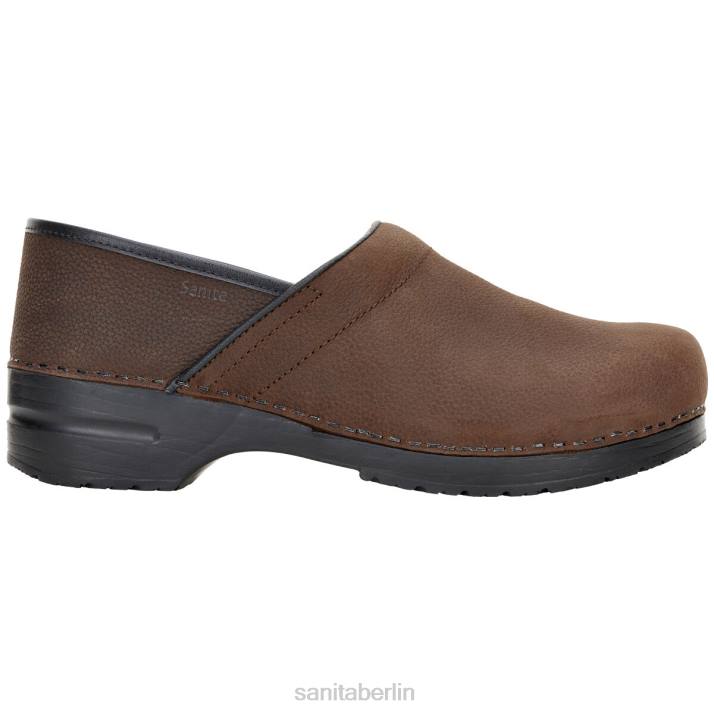 Sanita Profi. strukturiertes Öl Frauen antikbraun FNTH112 Schuhe