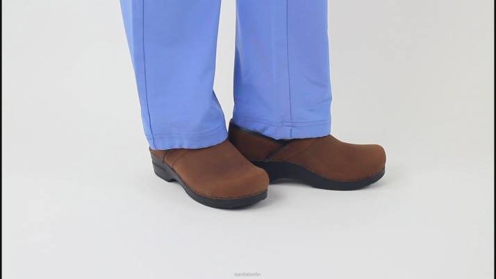 Sanita Profi. strukturiertes Öl Frauen antikbraun FNTH112 Schuhe