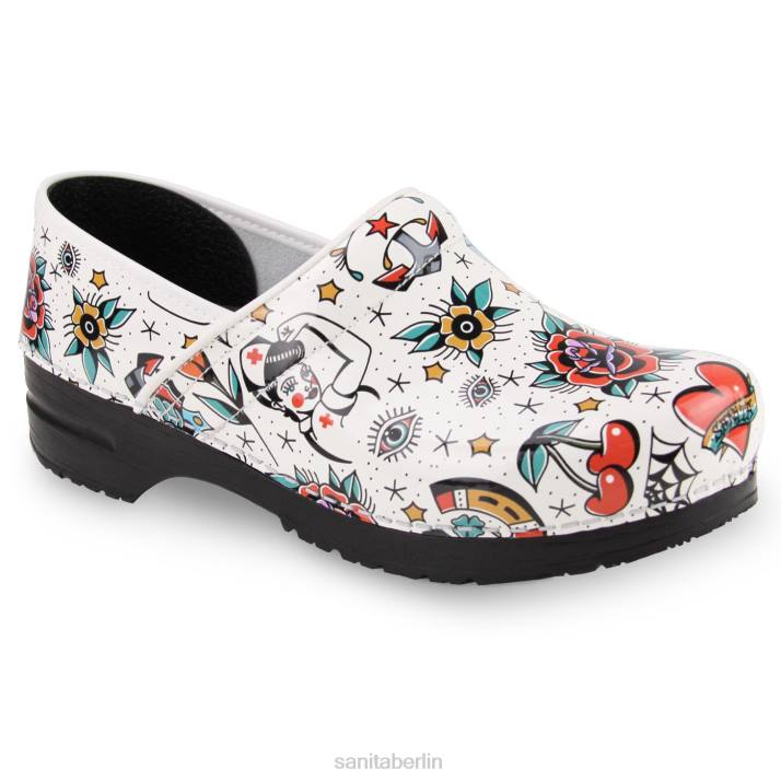 Sanita Rockabilly Frauen Weiß FNTH119 Schuhe