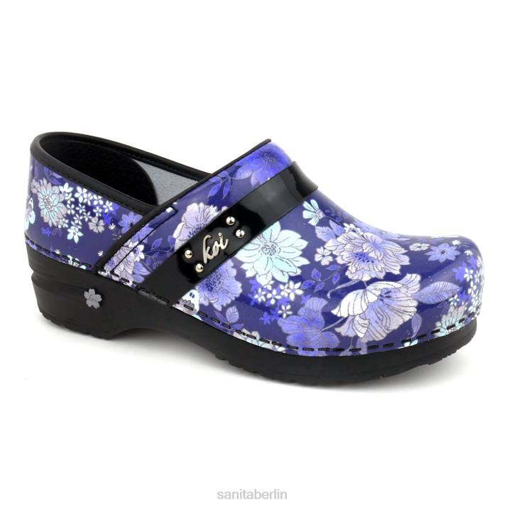 Sanita Schmetterlingsmelodie Frauen Blau FNTH14 Schuhe