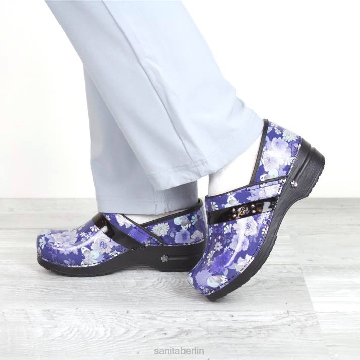Sanita Schmetterlingsmelodie Frauen Blau FNTH14 Schuhe