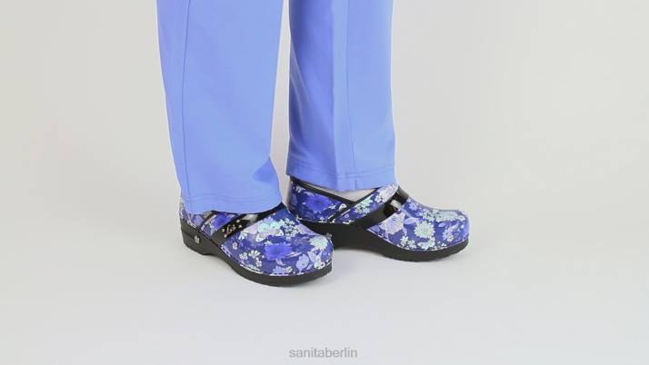 Sanita Schmetterlingsmelodie Frauen Blau FNTH14 Schuhe