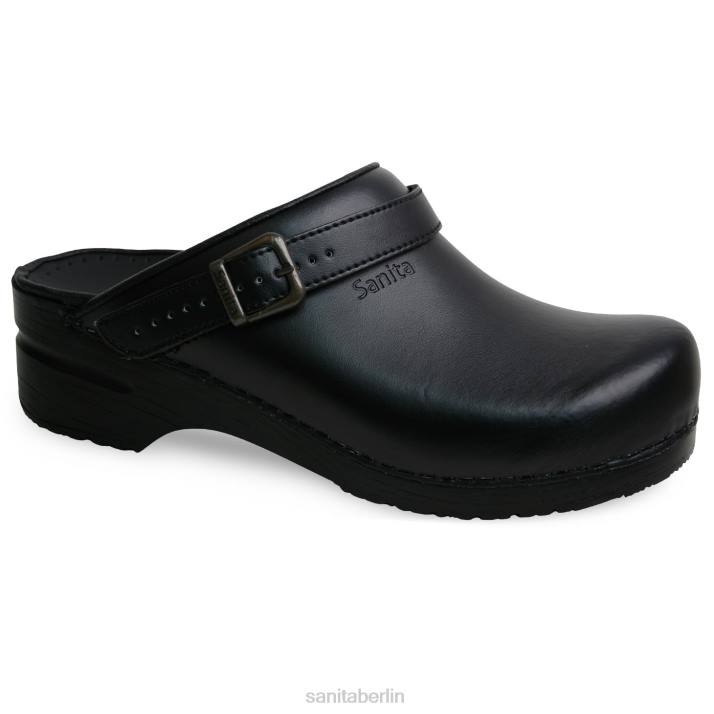 Sanita ingrid pu Frauen Schwarz FNTH50 Schuhe