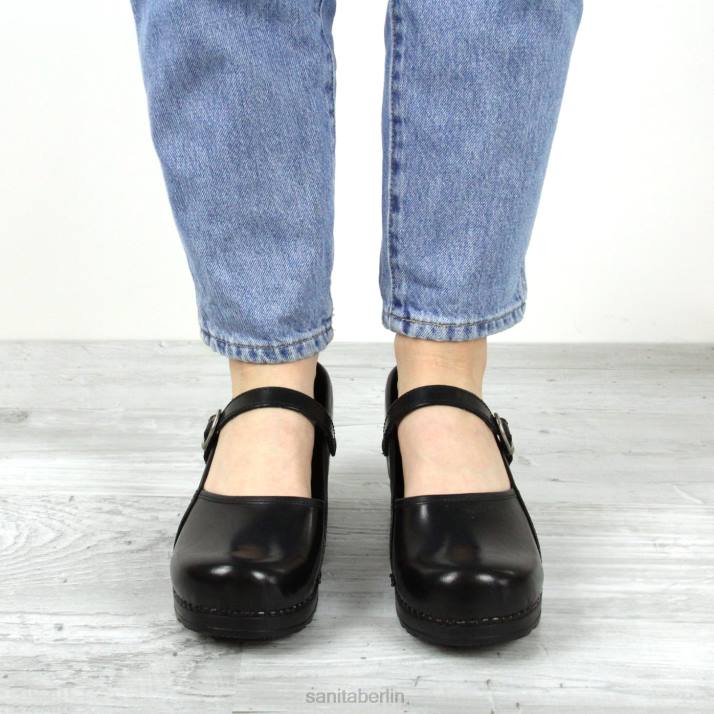 Sanita klar Frauen Schwarz FNTH20 Schuhe