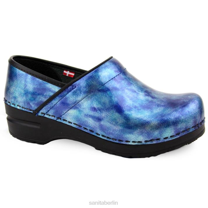 Sanita orig. Frauen Blau FNTH78 Schuhe