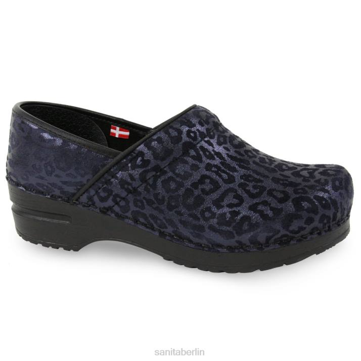 Sanita pardus Frauen Marine FNTH87 Schuhe