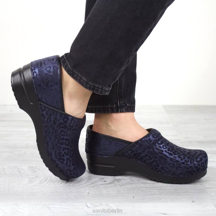 Sanita pardus Frauen Marine FNTH87 Schuhe
