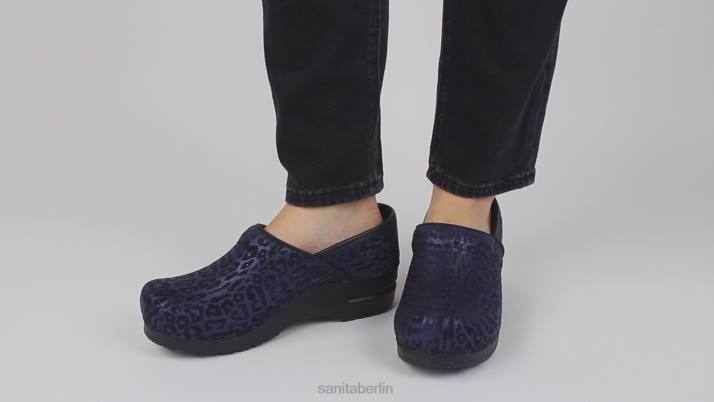 Sanita pardus Frauen Marine FNTH87 Schuhe