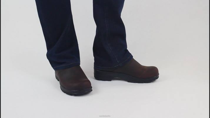 Sanita Dalton-Texturöl Männer antikbraun FNTH178 Schuhe
