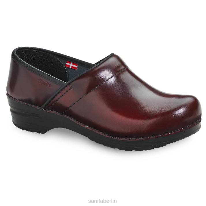 Sanita Profi. Cabrio Männer Bordeaux FNTH183 Schuhe
