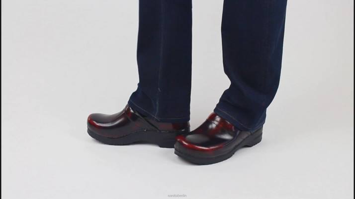 Sanita Profi. Cabrio Männer Bordeaux FNTH183 Schuhe