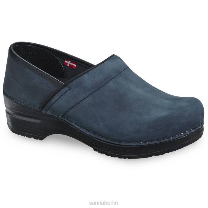 Sanita Profi. geöltes Leder Männer Tinte FNTH185 Schuhe